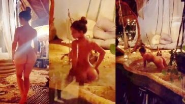 Demi Rose Mawby Naked Walking and Bathing Video Leaked