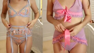 Florescent ASMR Favourite Lingerie Haul Video Leaked