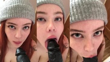 Okichloeo Deepthroat Dildo Blowjob Video Leaked