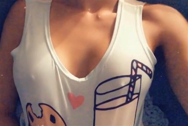 CinCinBear Snapchat Boobs Play Tease