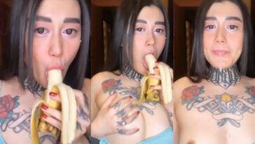 Yoursuccub OnlyFans Banana Sucking Video