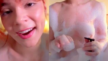 Maimy ASMR Soapy Boobs Bathtub Sex Video Leaked