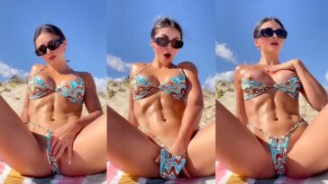 Caryn Beaumont $100 Beach Finger Fuck Squirt Video Leaked