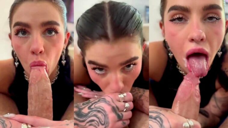 Emily Oram POV Blowjob Cum Swallow Video Leaked