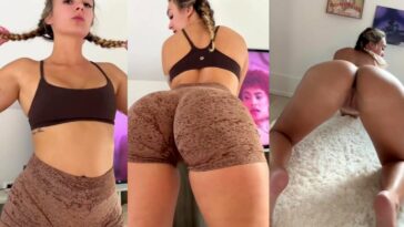 KirstenTooSweet Gym Girl Striptease Video Leaked
