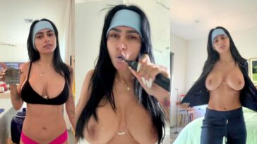 Mia Khalifa Naked Morning Naughty Coffee Video Leaked